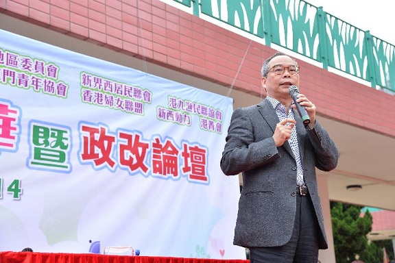 刘江华呼吁市民把握余下一周的諮询期，发表意见。