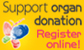 Support organ donation