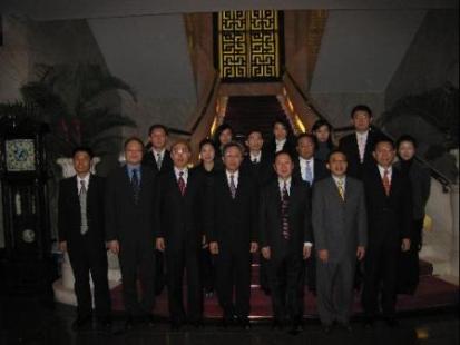 Photo shows the Permanent Secretary for Constitutional and Mainland Affairs, Mr Joshua Law (front row fourth from left), and a delegation of the HKSAR Government taking a group photo with the Deputy Director of the Hong Kong and Macao Affairs Office of the State Council, Mr Chen Zuoer (front row fifth from left), and his staff after making a courtesy call on the office in Beijing